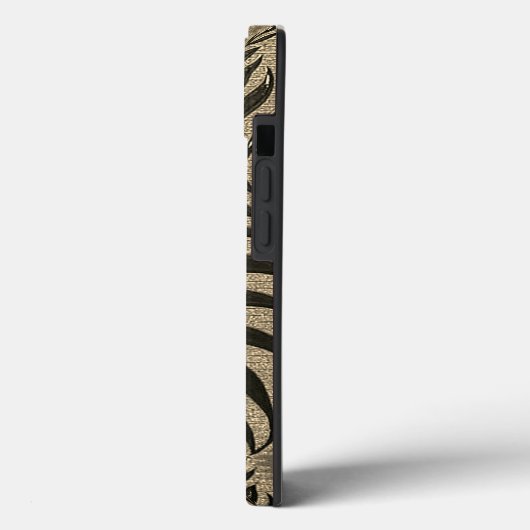 Goudbladig motief Case-Mate iPhone case (Achterkant / Links)