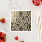 Goudbladig motief servet (Insitu)