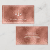 goudbladschijn | Metallic Visitekaartje (Voorkant / Achterkant)