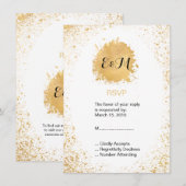 Goudbladspray Kaart (Voorkant / Achterkant)