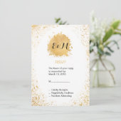 Goudbladspray Kaart (Staand voorkant)