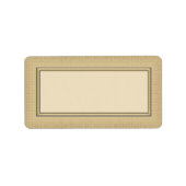 goudblanco Adresetiketten Etiket (Voorkant)