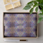 goudblauwe rode verfdraden tissuepapier (Geschenk)