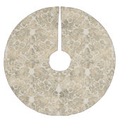  goudbloem Damaskerstboomrok Kerstboom Rok (Voorkant)