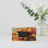 Goudbloem Elegant Collectie Visitekaartje (Staand voorkant)