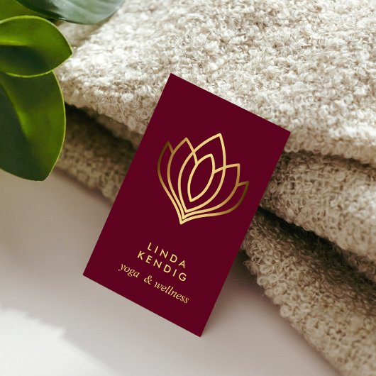Goudbloem | Ruby | wellnessmassageyoga Visitekaartje