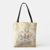 goudbloem tote bag (Achterkant)