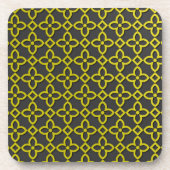 goudbloemen bier onderzetter (Voorkant)