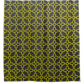 goudbloemen douchegordijn (Voorkant)