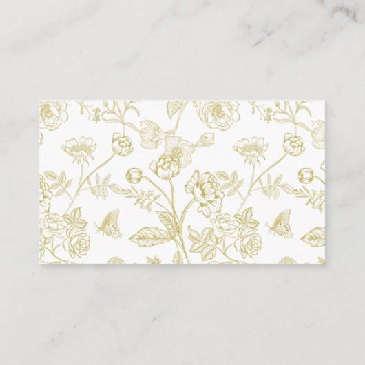  goudbloemen een bericht over de weddenschap met c informatiekaartje (Achterkant)