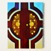 goudbloemen planner (Achterkant)