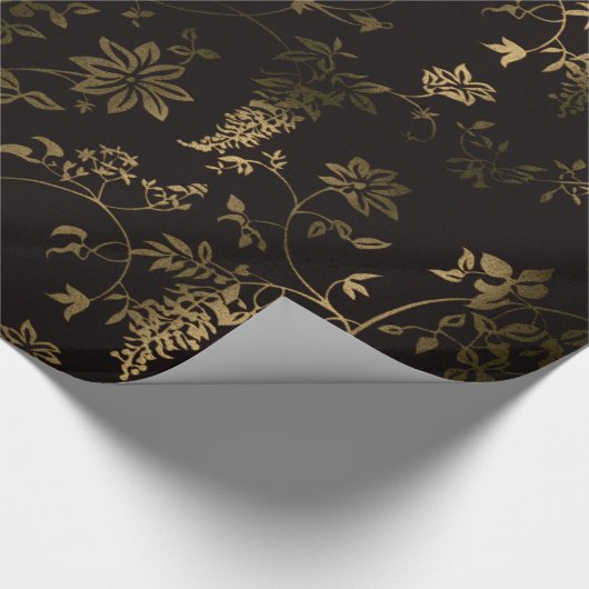 Goudbloesems Cadeaupapier (Hoek)