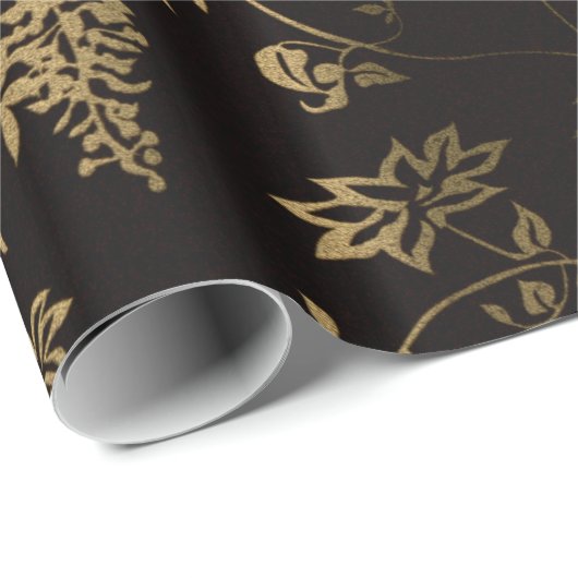 Goudbloesems Cadeaupapier (Rol Hoek)