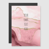 goudblush-agaat | Creëer je eigen magnetische Kaar (Voorkant / Achterkant)