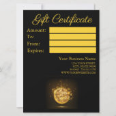 Goudbolle kerstfeestdag (Achterkant)