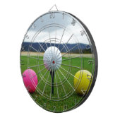 Goudbollen, t-shirt uit de bergen dartbord (Voorkant Rechts)