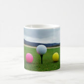 Goudbollen, t-shirt uit de bergen koffiemok (Center)