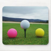 Goudbollen, t-shirt uit de bergen muismat (Voorkant)