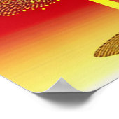 Goudbomen op het Poster Sunset (Hoek)