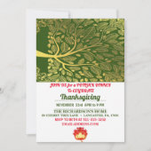 Goudboom van de Herfst van de Levenslang Pumpkin-T Kaart (Voorkant)