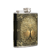  goudboom van de roestrijke erlenmeyer heupfles (Rechts)