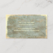  goudboom Yoga Instructor Wellness Spa Visitekaartje (Achterkant)