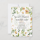 Goudbosgroene mosterdrode vlekkenpols kaart (Voorkant)