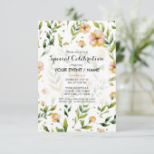 Goudbosgroene mosterdrode vlekkenpols kaart (Staand voorkant)