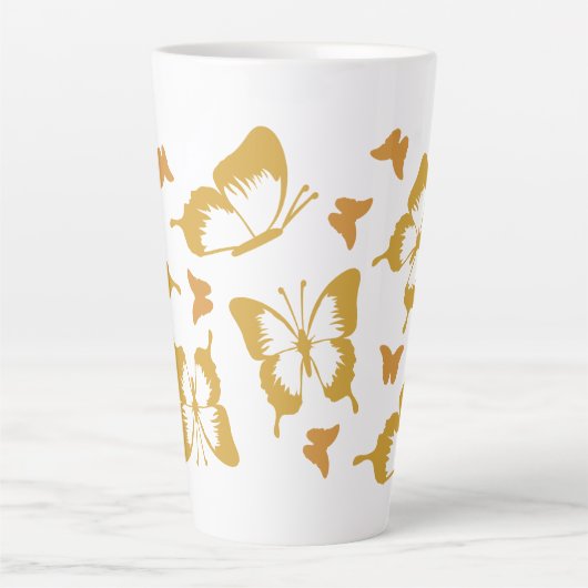  goudbotervemanje latte mok (Voorkant)