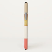 Goudbrede strip Case-Mate iPhone case (Achterkant / rechts)