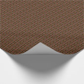 Goudbruin abtract cadeaupapier (Hoek)