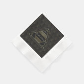 goudbruin Gatsby Weddenschap - Gegevens Servet (Hoek)