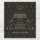 goudbruin Gatsby Weddenschap - Gegevens Wijn Etiket (Enkel label)