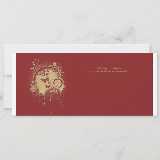 goudbruin kaart (Voorkant)