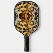 Goudbruinachtig glas pickleball paddle (Voorkant)