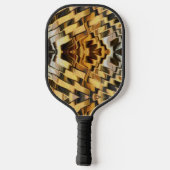 Goudbruinachtig glas pickleball paddle (Achterkant)