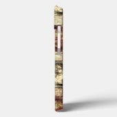 Goudbruine, in stukken gekleurde en gekleurde brui Case-Mate iPhone case (Achterkant / Links)