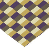Goudbruine Kleurcombinatie Korte Tafelloper (Hoek)