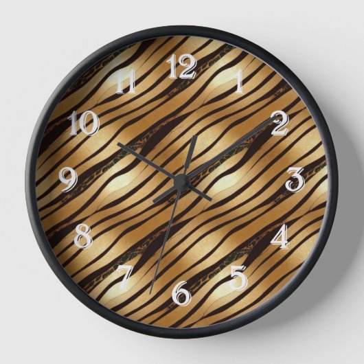 Goudbruine luipaard Dierenprint Strepen (Voorkant)