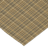 Goudbruine vlecht korte tafelloper (Hoek)