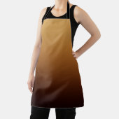 Goudbruine warme kleuren schort (Insitu)