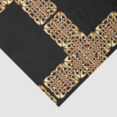 goudcelkruipapier tissuepapier (Detail)