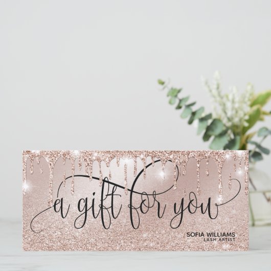 Goudcertificaat van Roos met driftig  - Creditcard (Staand voorkant)