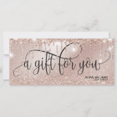 Goudcertificaat van Roos met driftig  - Creditcard (Voorkant)