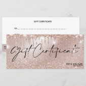 Goudcertificaat van Roos met driftig  - Creditcard (Voorkant / Achterkant)