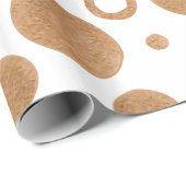 Goudcirkels en stippen cadeaupapier (Rol Hoek)