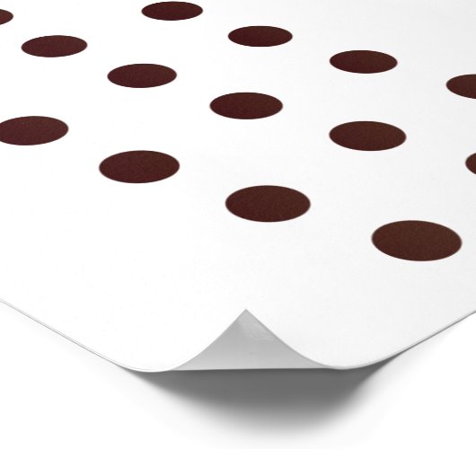 Goudcirkels moderne Stippen Banner Poster (Hoek)