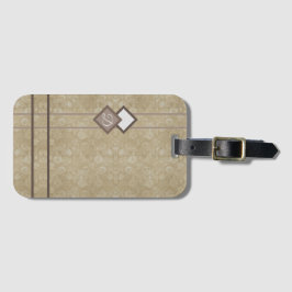 gouddamp bagagelabel