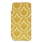 gouddamp incipio iPhone portemonnee hoesje (Voorkant Agenda)