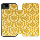 gouddamp incipio iPhone portemonnee hoesje (Agenda Open)